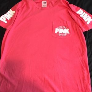 PINK short sleeve T-shirt